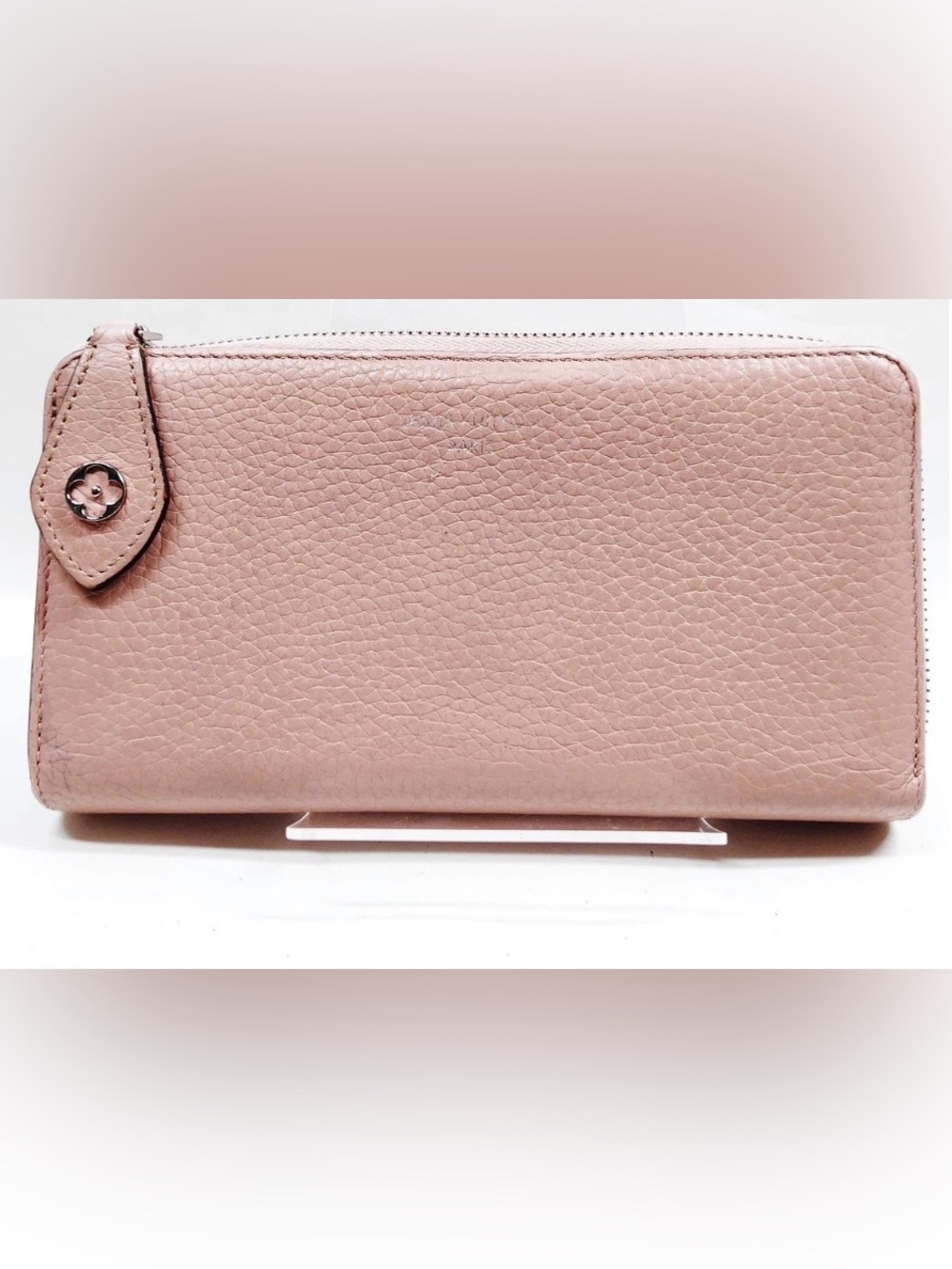 Louis Vuitton Pink Pebbled Leather Wallet